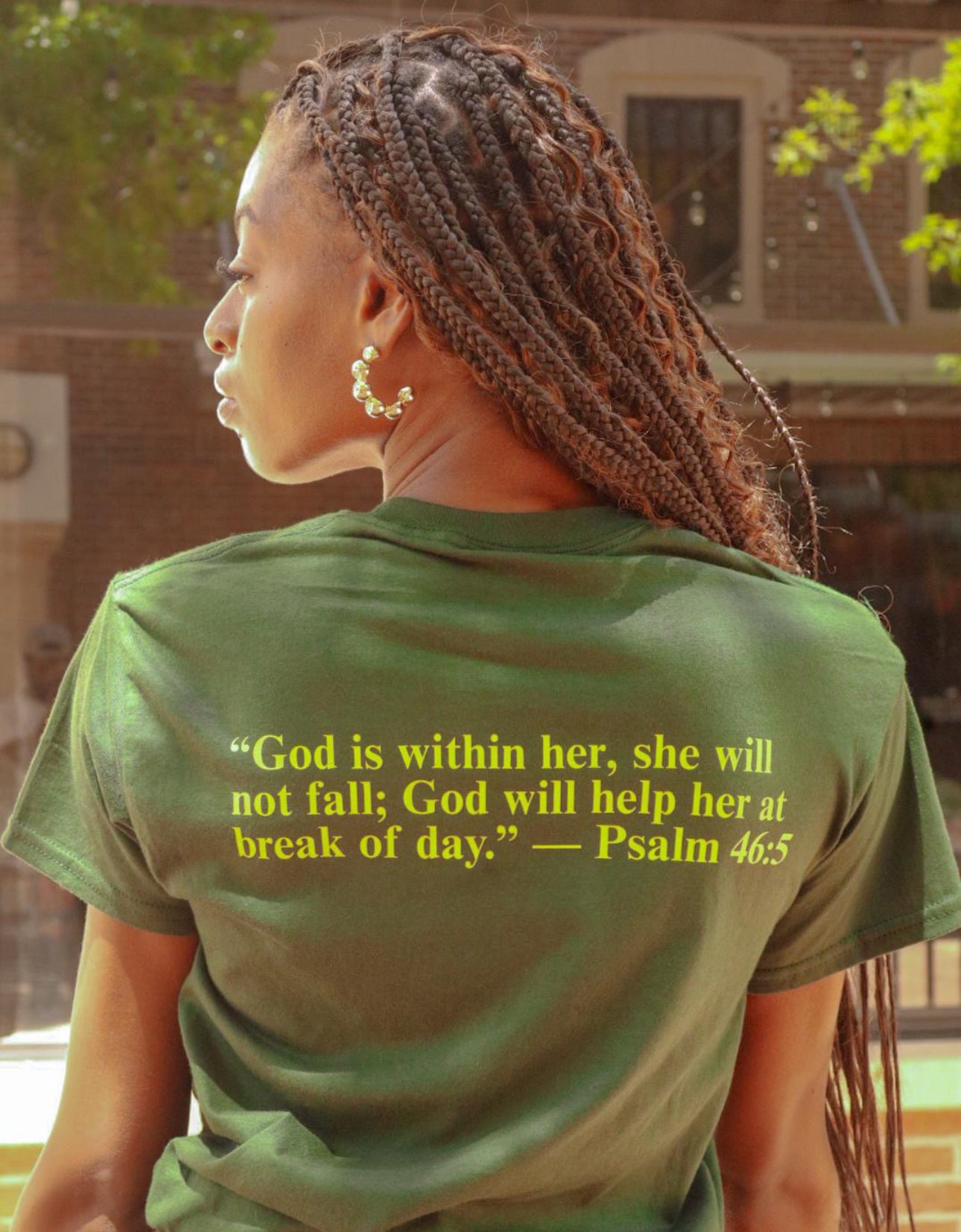 Clothed in Strength - Green