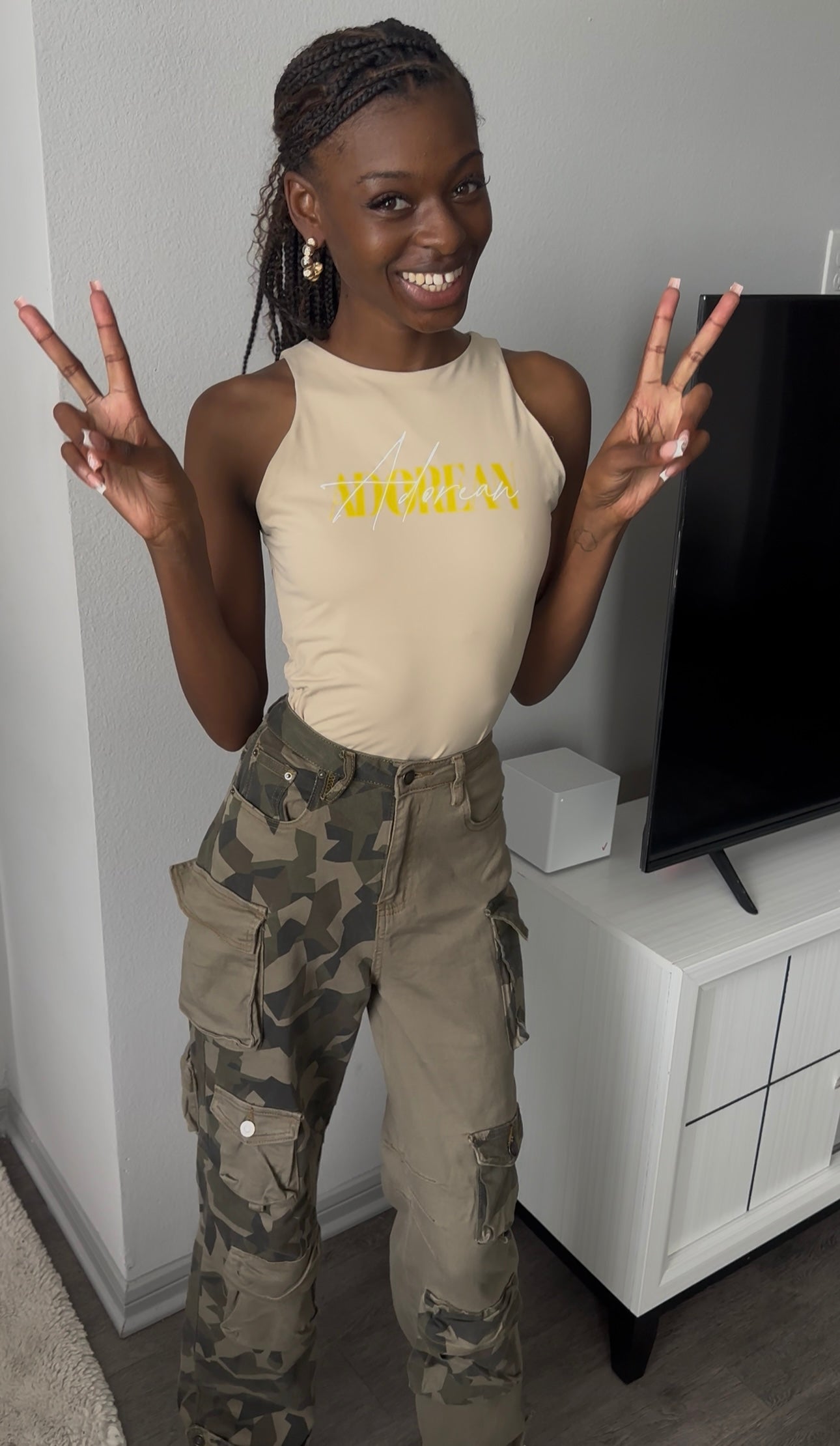 Essential Bodysuit - Sand