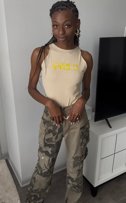 Essential Bodysuit - Sand